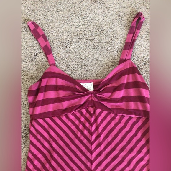 Ella Moss chevron pink tank top size small - Picture 3 of 4